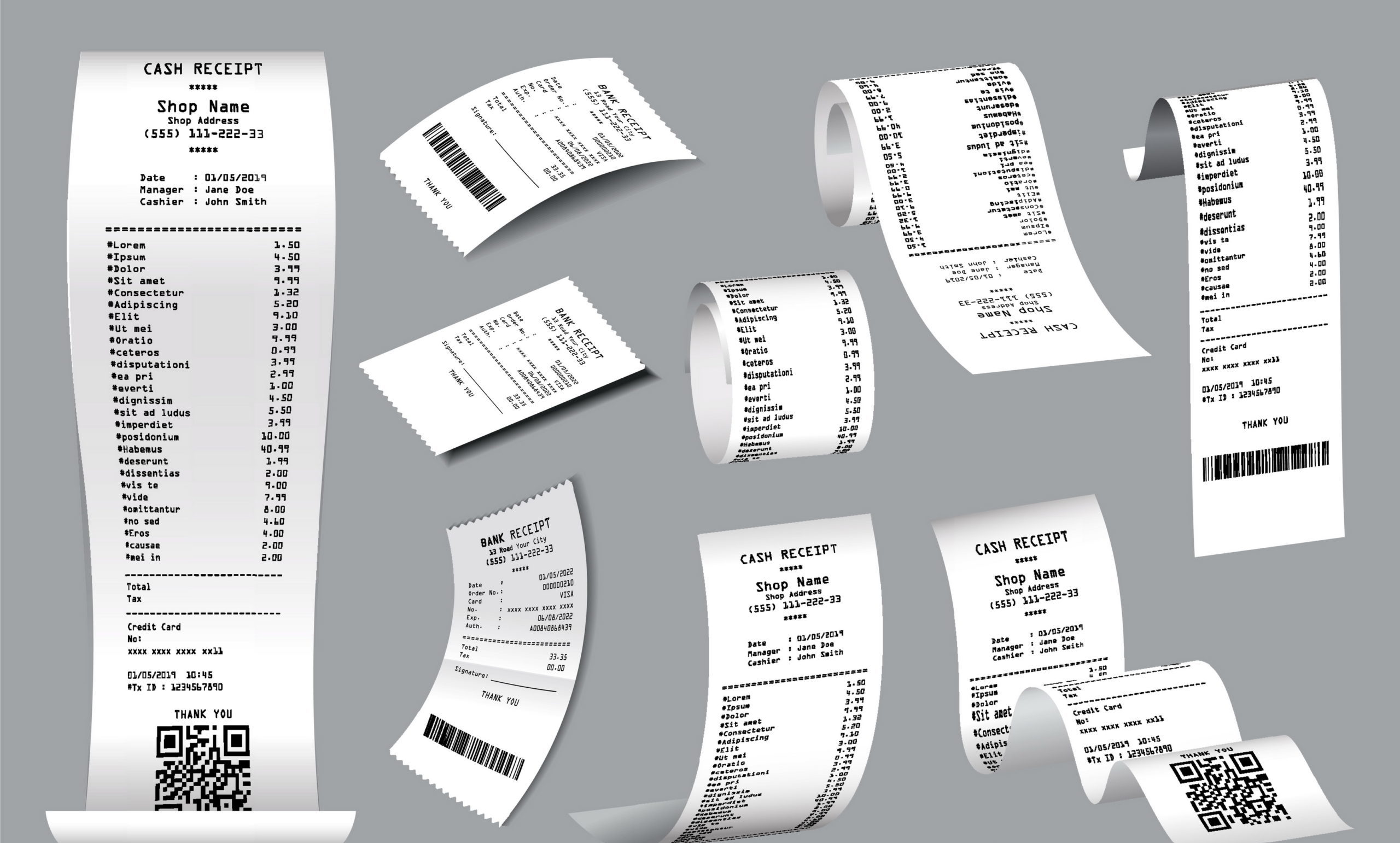 custom thermal paper