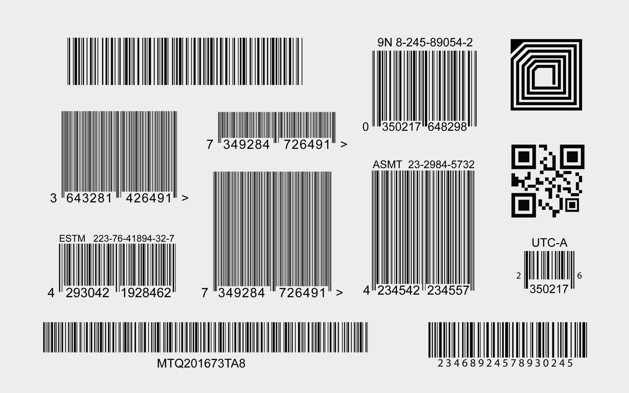 different QR codes