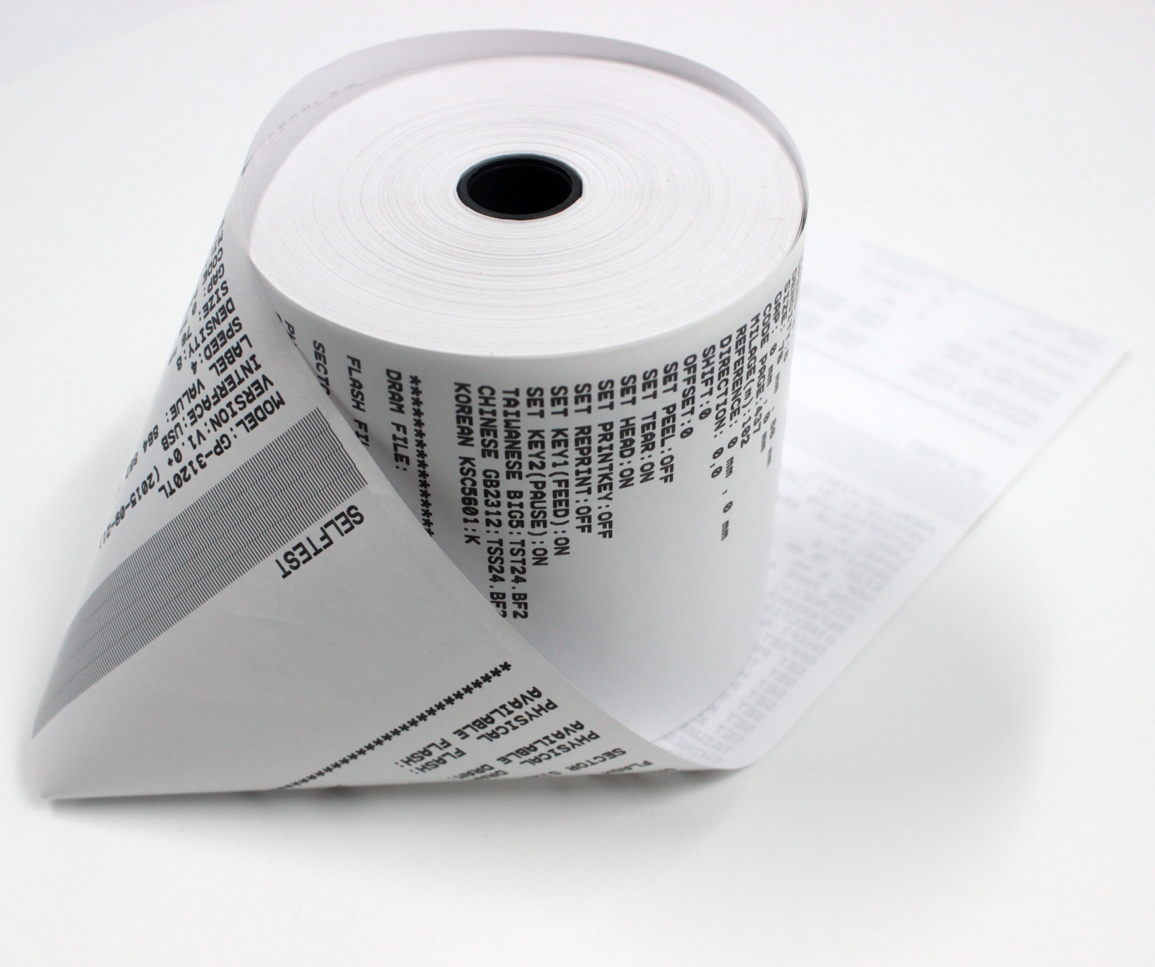 custom receipt Paper Roll